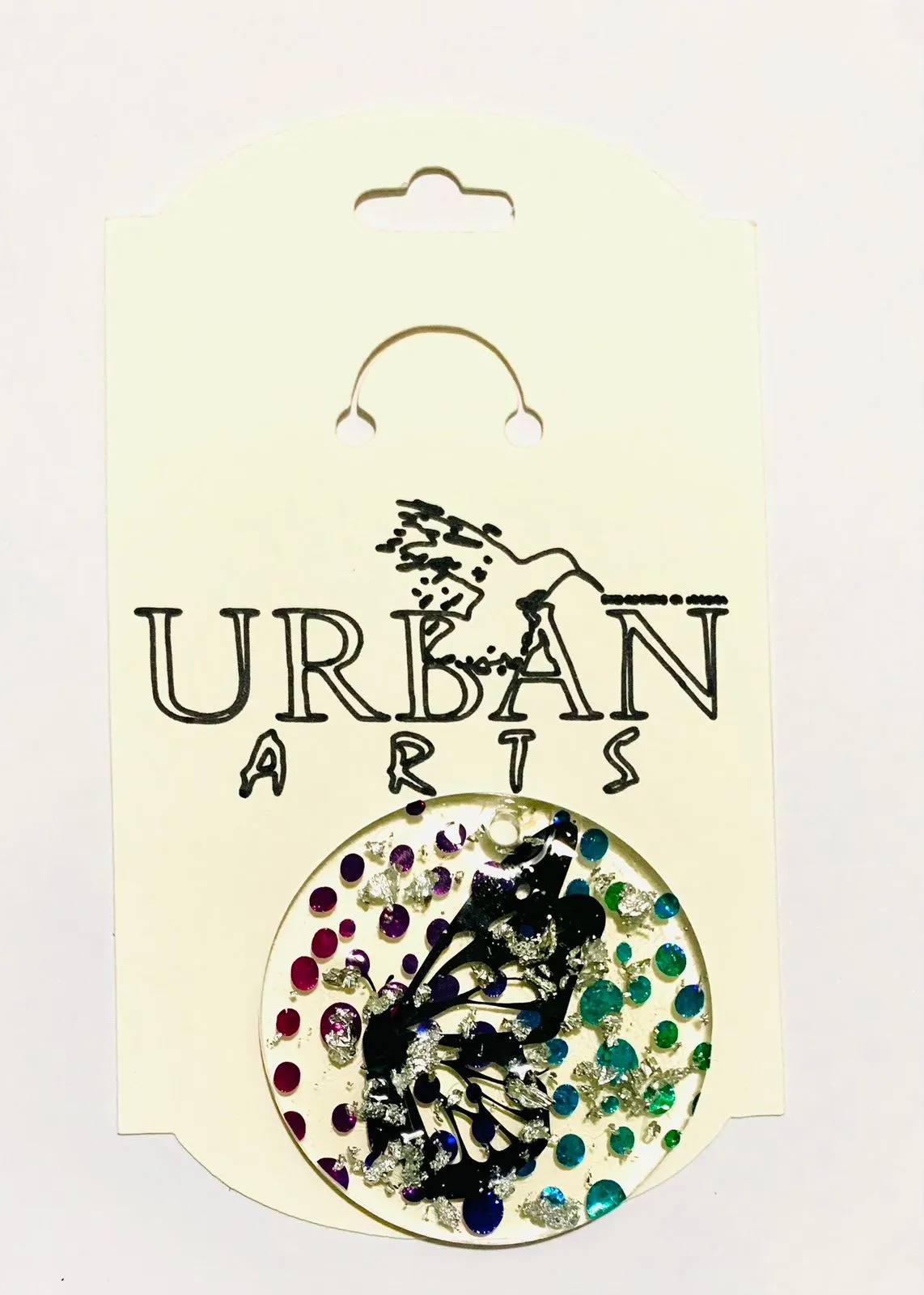 Butterfly 2 Key Chain - Urban Arts Grenada