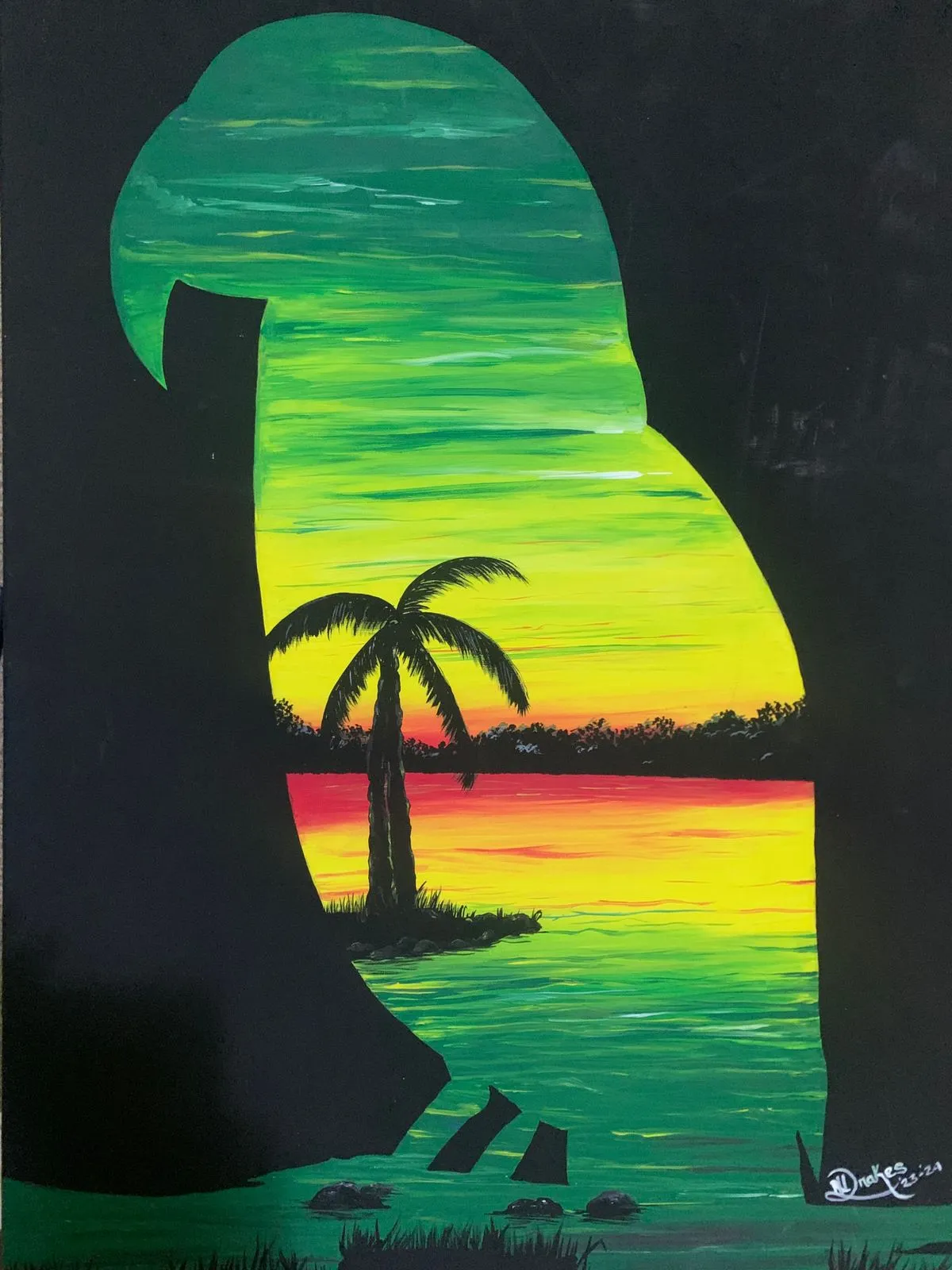 Canvas Drawings 4 - Urban Arts Grenada