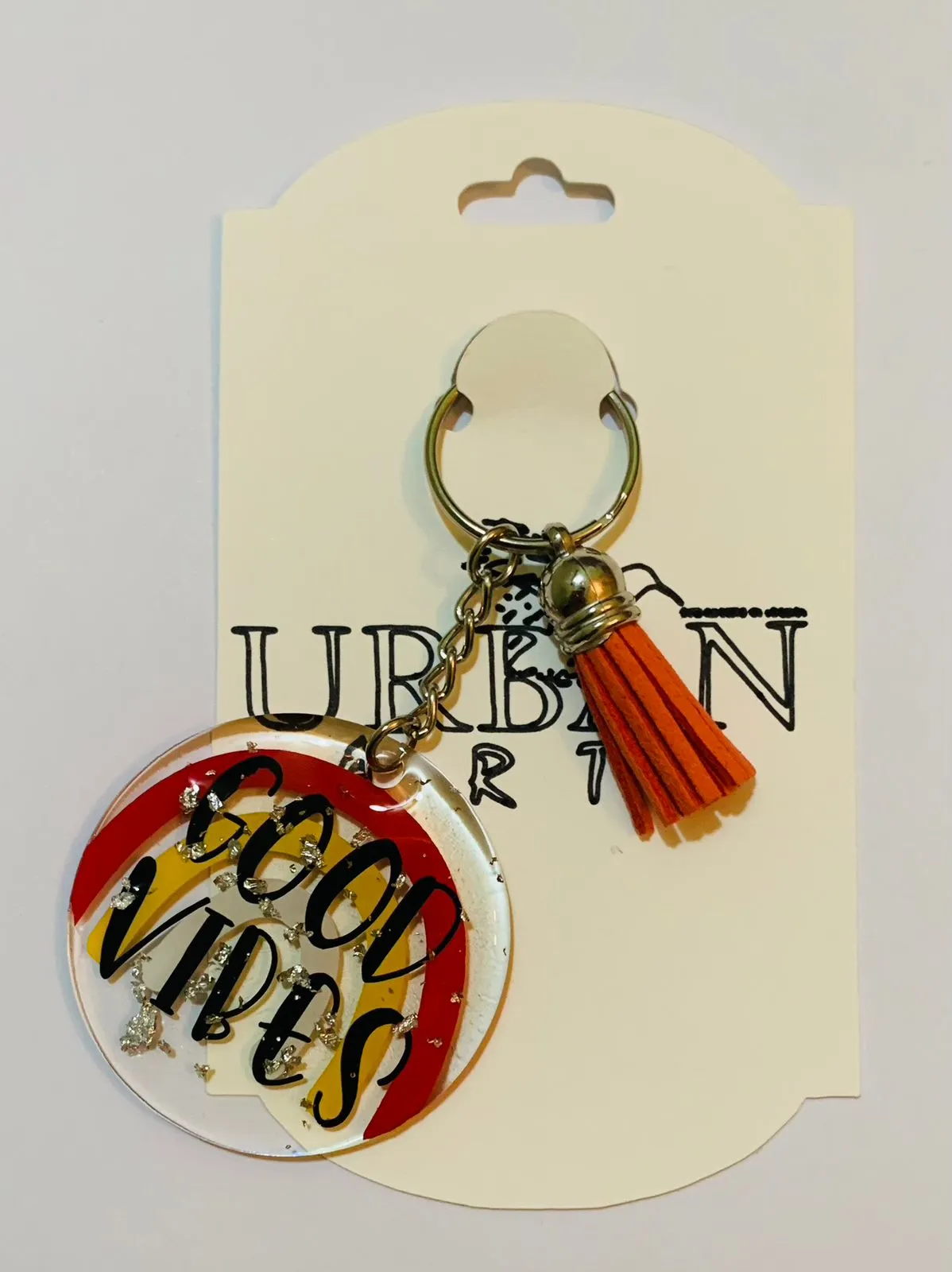 Good Vibes Key Chain - Urban Arts Grenada