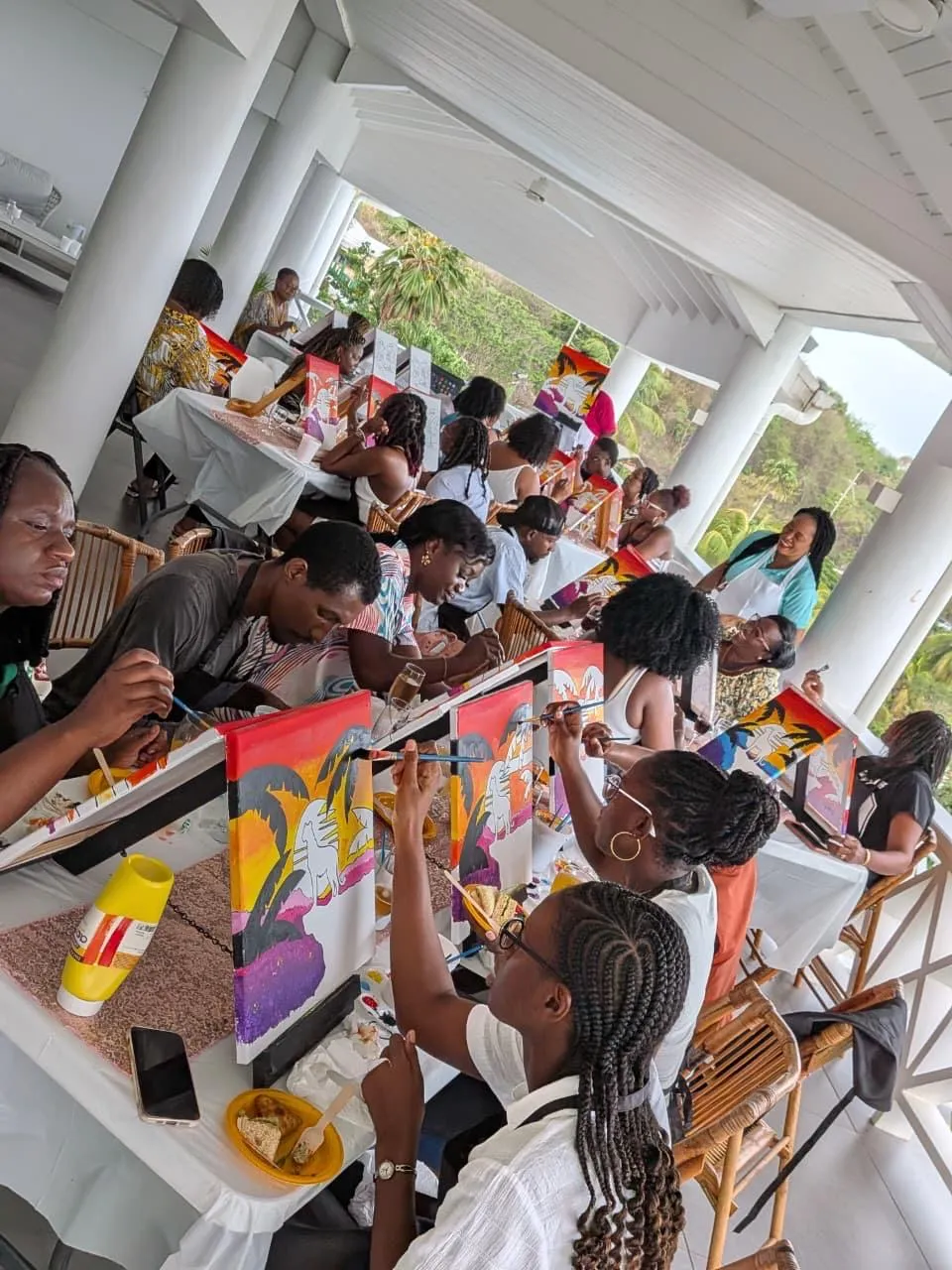 Brushes In Motion - Urban Arts Grenada