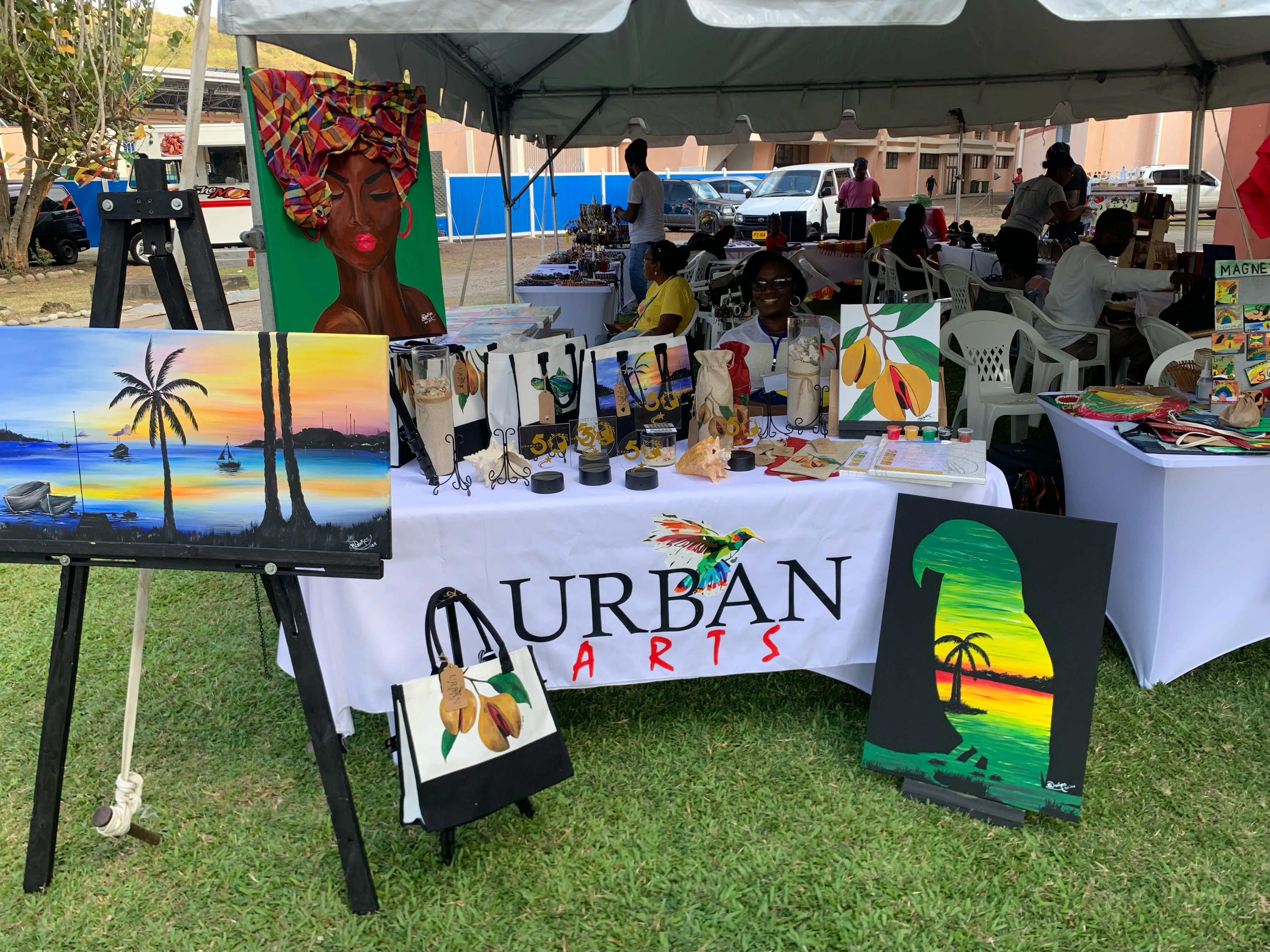 Market Day Booth - Urban Arts Grenada