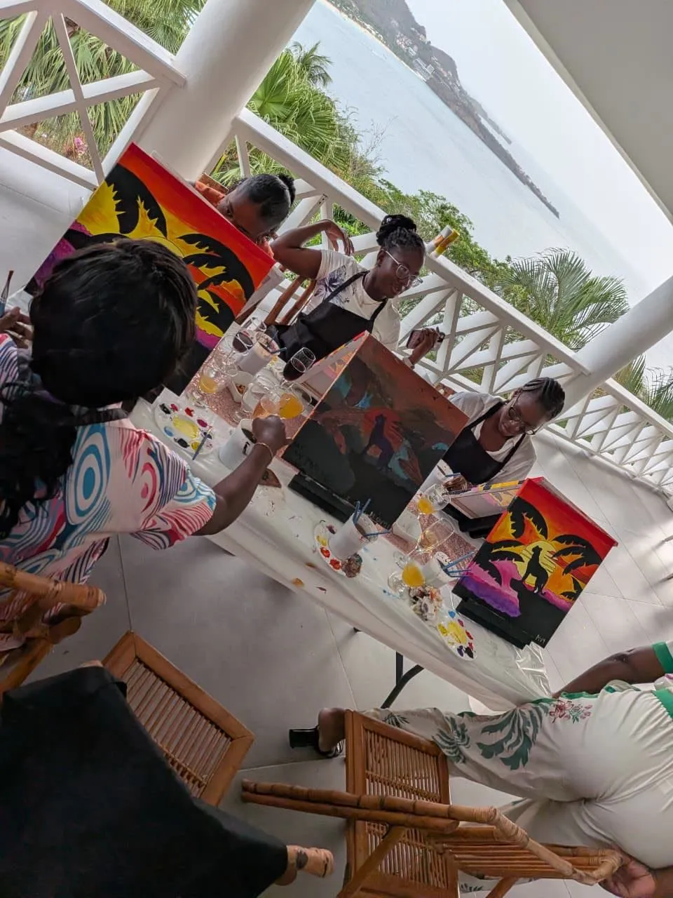Painting By The Sea - Urban Arts Grenada