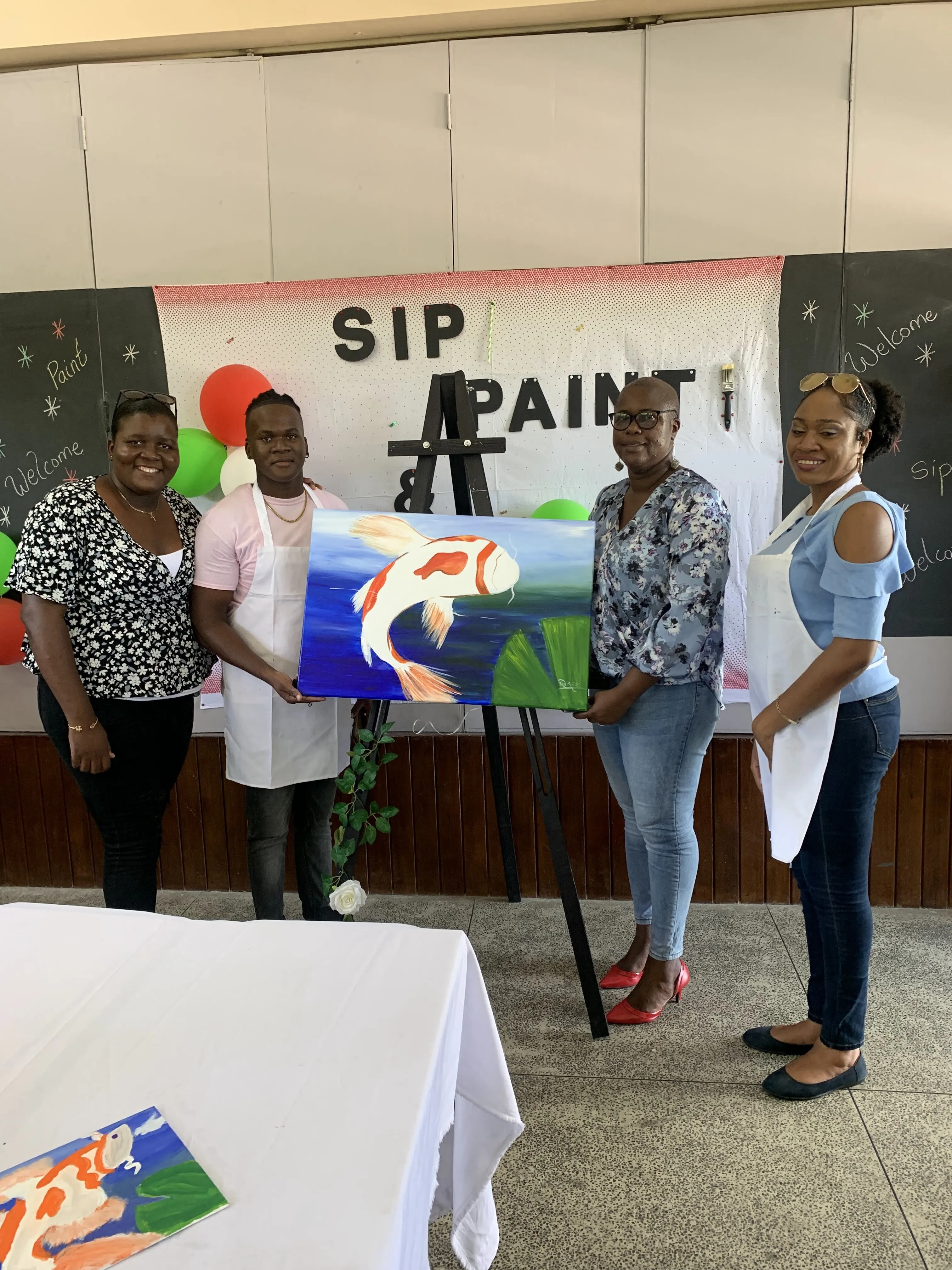 Presenting The Koi - Urban Arts Grenada